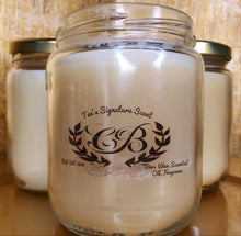 Load image into Gallery viewer, Natural Bees Wax Crackle Candle