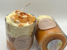 Load image into Gallery viewer, Peaches N Cream Dessert Candle
