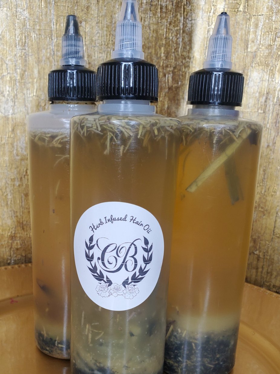 Herb infused Hair Oil